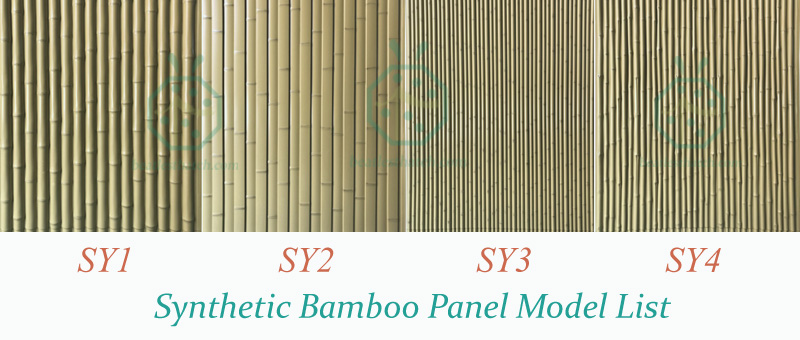 Künstliche Bambusplatte für Wand oder Zaun
