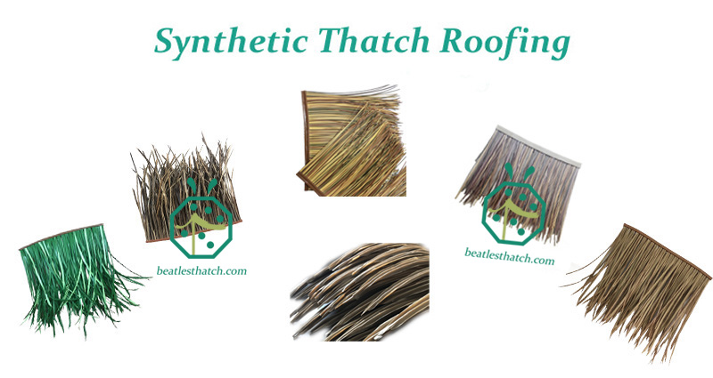 Various hut thatch roof covering materials from China manufacturer