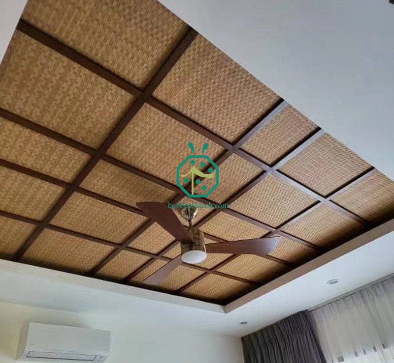 Resort hotel bamboo ceiling