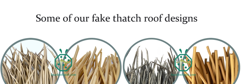 Artificial tree hut thatched roof tiles for sale