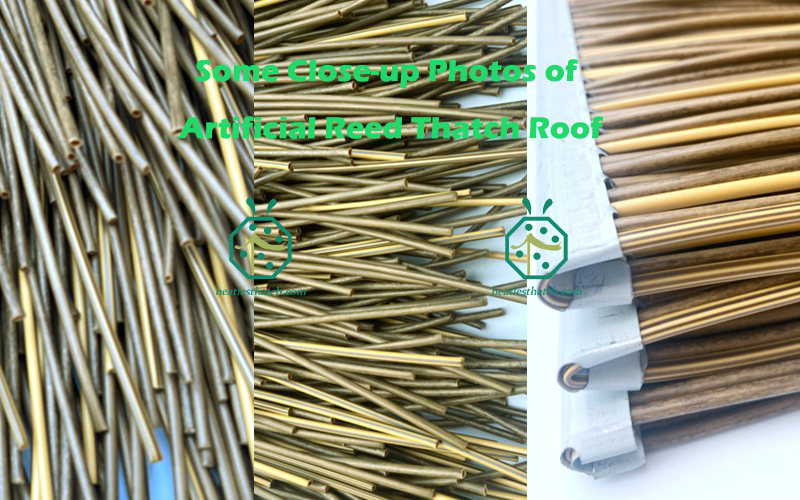 synthetic african reed thatch for garden gazebo roofing