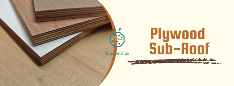 Plywood for Synthetic Palm Roof Installation on Resort Hotel Palapa Project