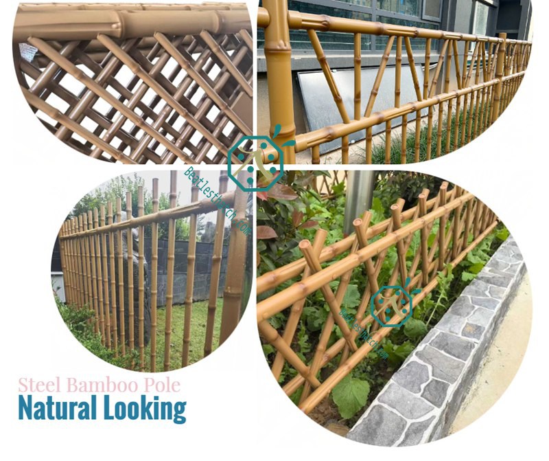 Stainless Steel Bamboo Poles