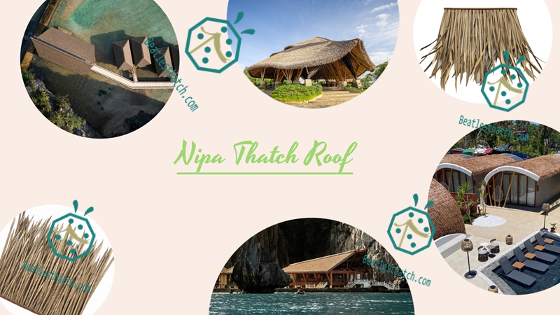Artificial Nipa Palm Thatch Roof Flipino Artificial Nipa Palm Thatch Roof Flipino