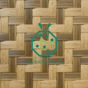 Chalet Bauprojekt gewebte Bambus Deckenplatten