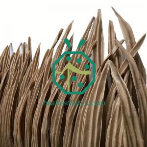 feuerfeste synthetische Bohio Palm Strohdach Dominica