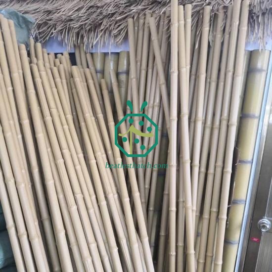 Long artificial bamboo poles