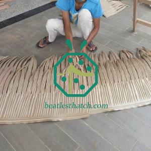 Fireproof Synthetic Palm Tree Thatch Roof For Sale Costa Rica