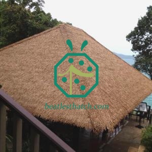 Artificial Tiki Bar Thatch Roof UK for DIY Cottage Roof Replacement