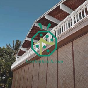 Künstliche Bambusmatte für Außenwandfassade