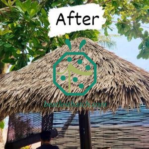Feuerfeste künstliche synthetische Palapa-Reetdächer