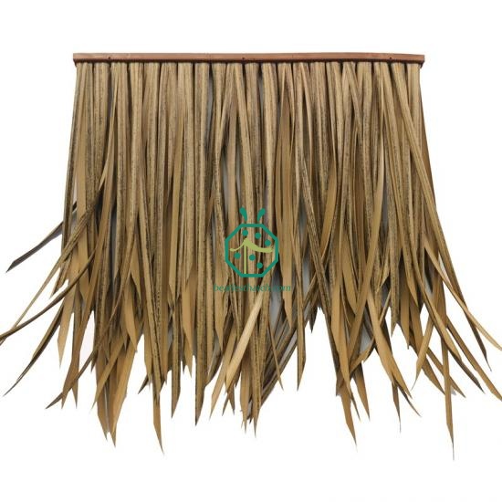 Philippines Resort hotel Faux Nylon Thatch Roofing Materials