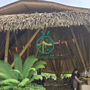 Fireproof Tiki Hut Roof Materials from China For Resort and Park Construction