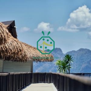 Thermal Insulation Artificial Thatch Products For Gambrel Roof