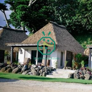 Fireproof Synthetic Palm Thatch Roof Sheet Sri Lanka