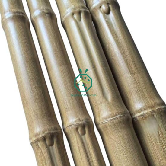 Decorative Steel Bamboo Screen Pole For Home Backyard Garden Decoration