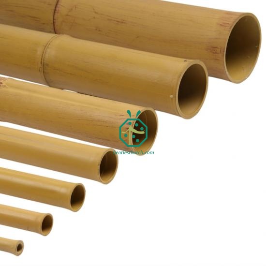 Large decorative plastic bamboo sticks