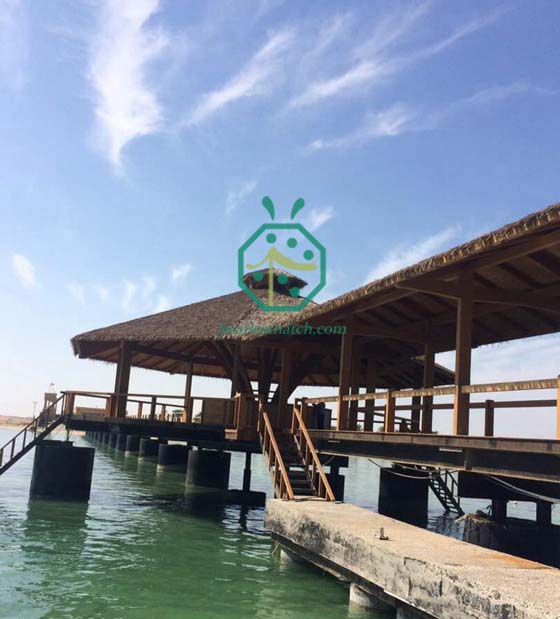 Katar Strohdachprojekt für Waterfront Park