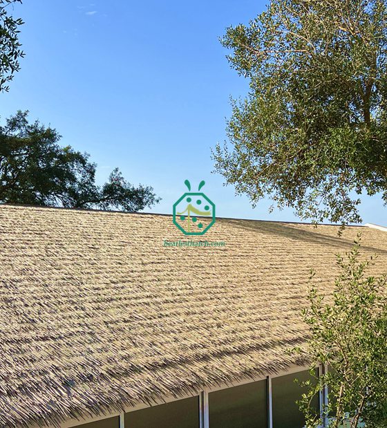Ranch House Synthetische Strohdachdeckung in Spanien