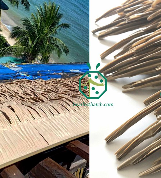 Firefroof Palm-Dettach-Dach für Philippines Tauchclubprojekt