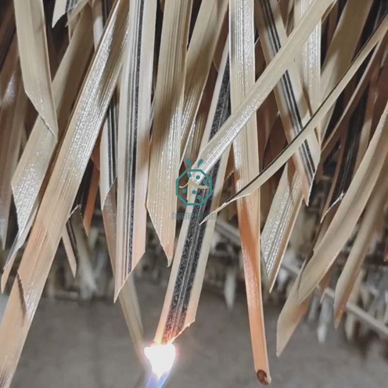 Ausgezeichnete feuerfeste Palapa-Kunststrohdachprodukte aus China