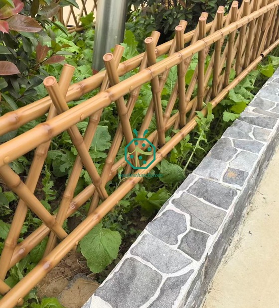 Edelstahl-Bambus-Pole-Fechten-Projekt in Florida, USA